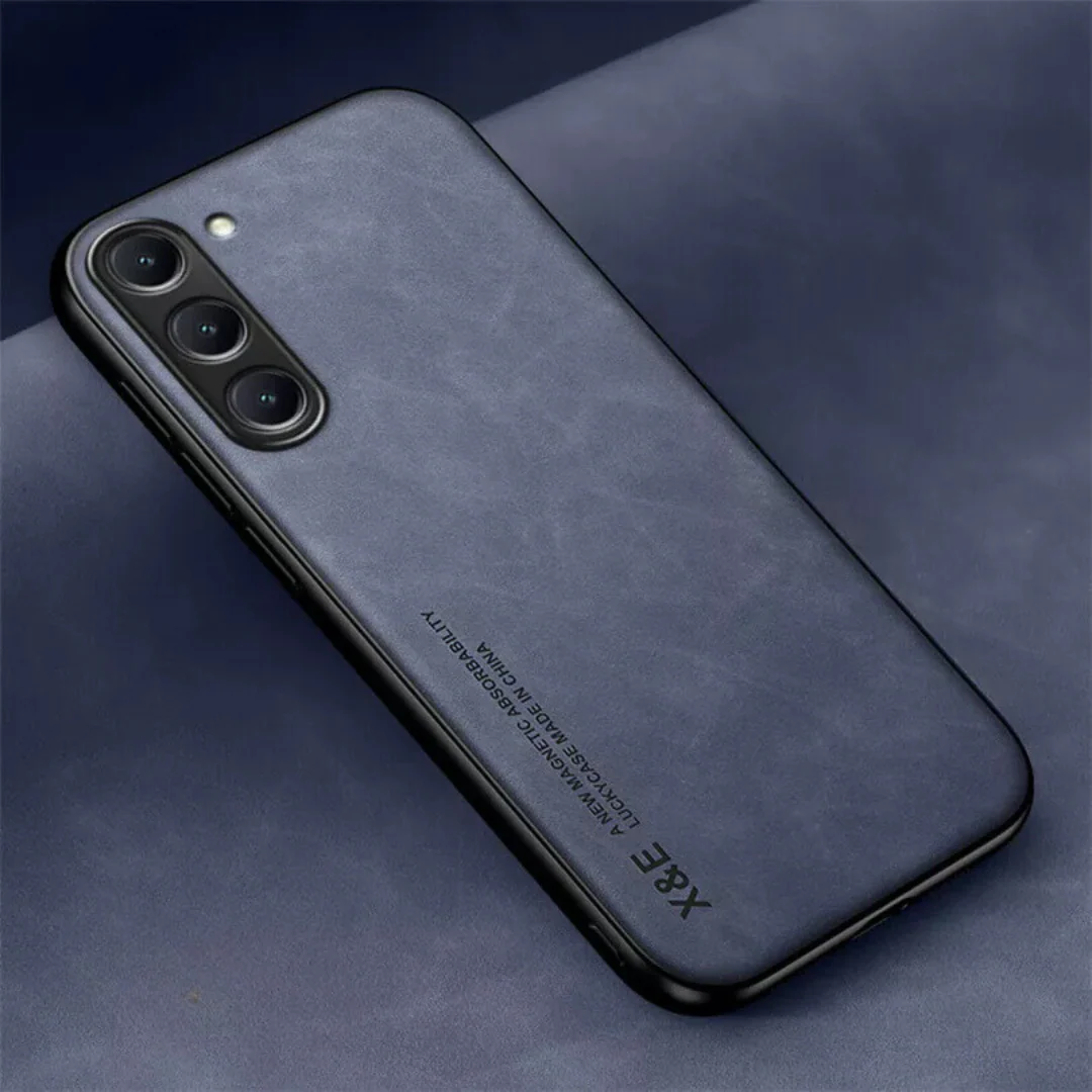 Samsung Galaxy A35 5G Comfortable Touch Sheepskin Leather Case - Image 5