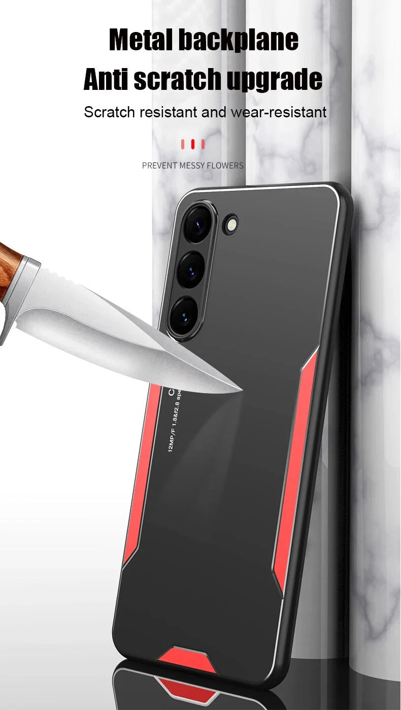 Samsung Galaxy S23 FE 5G Luxury Aluminium Metal Frame Protective Case - Image 7