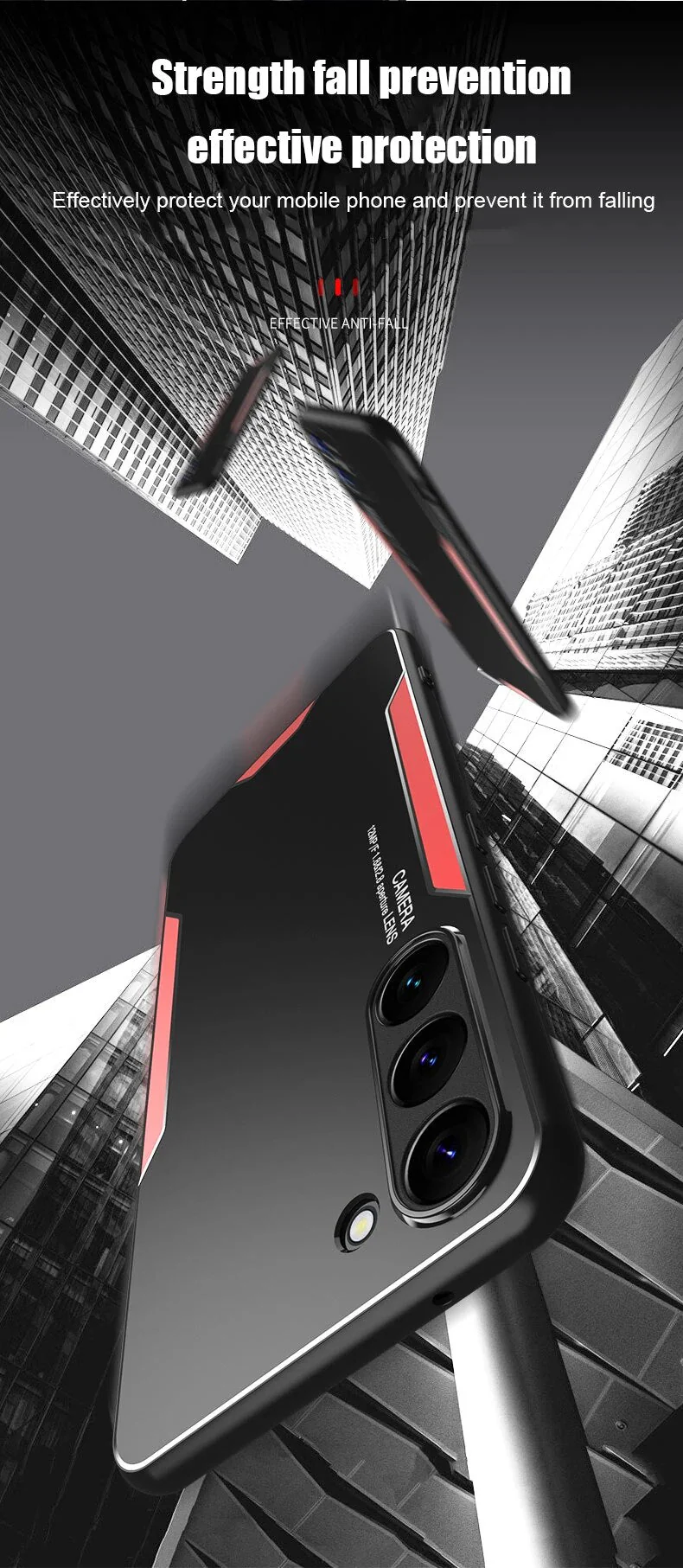 Samsung Galaxy S23 FE 5G Luxury Aluminium Metal Frame Protective Case - Image 9