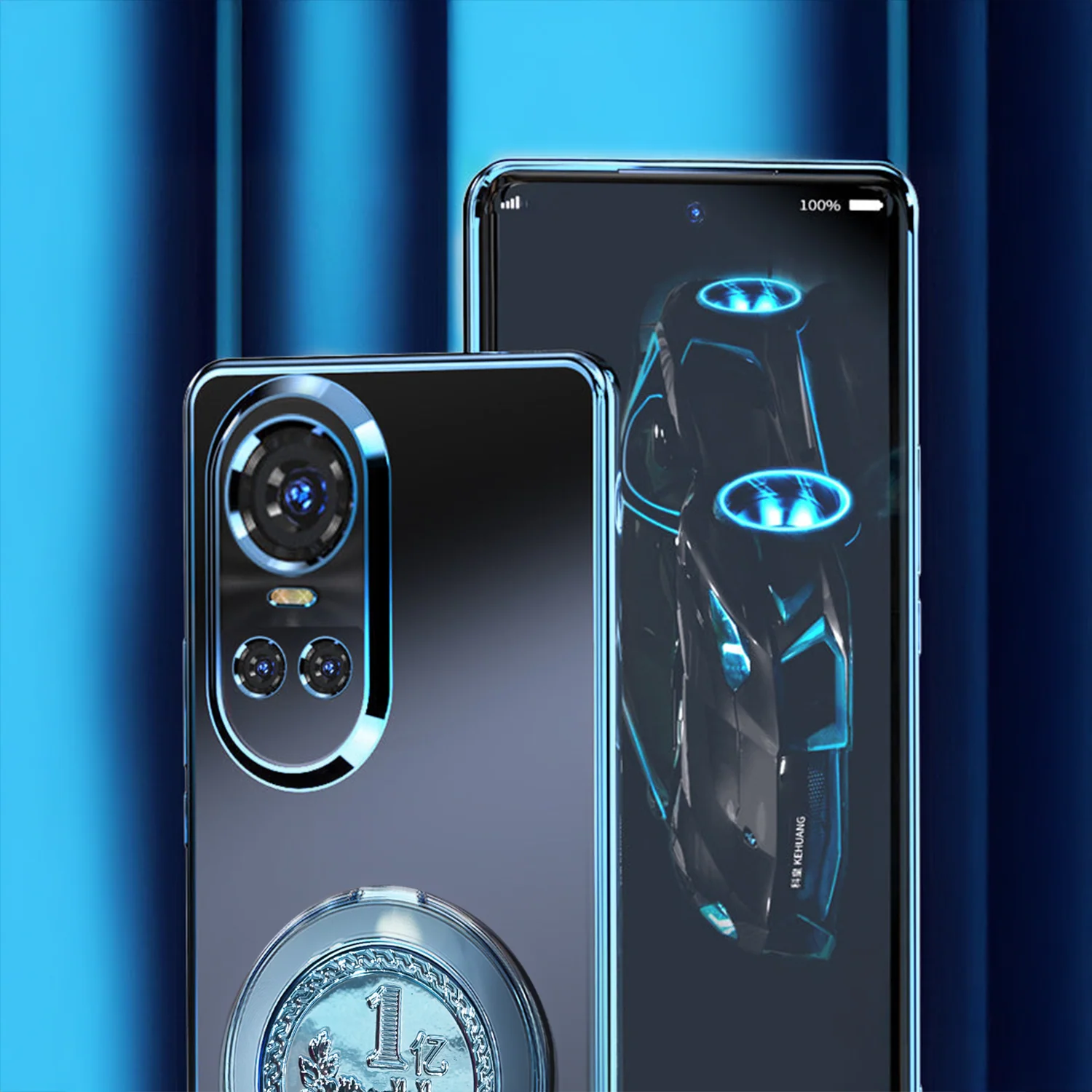Oppo Reno 10 5G Electroplating Billion Wheel Case - Image 3