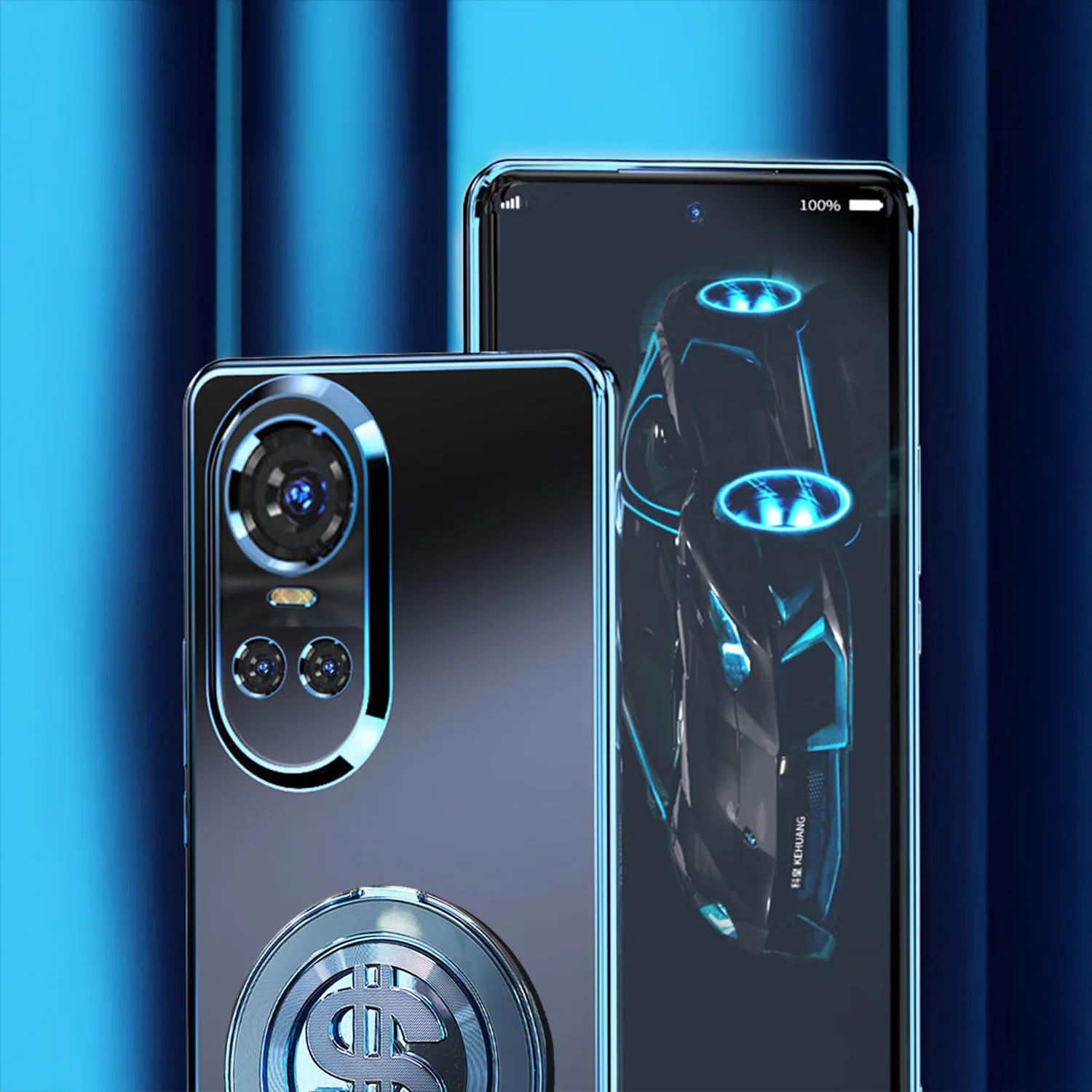 Oppo Reno 10 5G Electroplating Dollar Case - Image 4