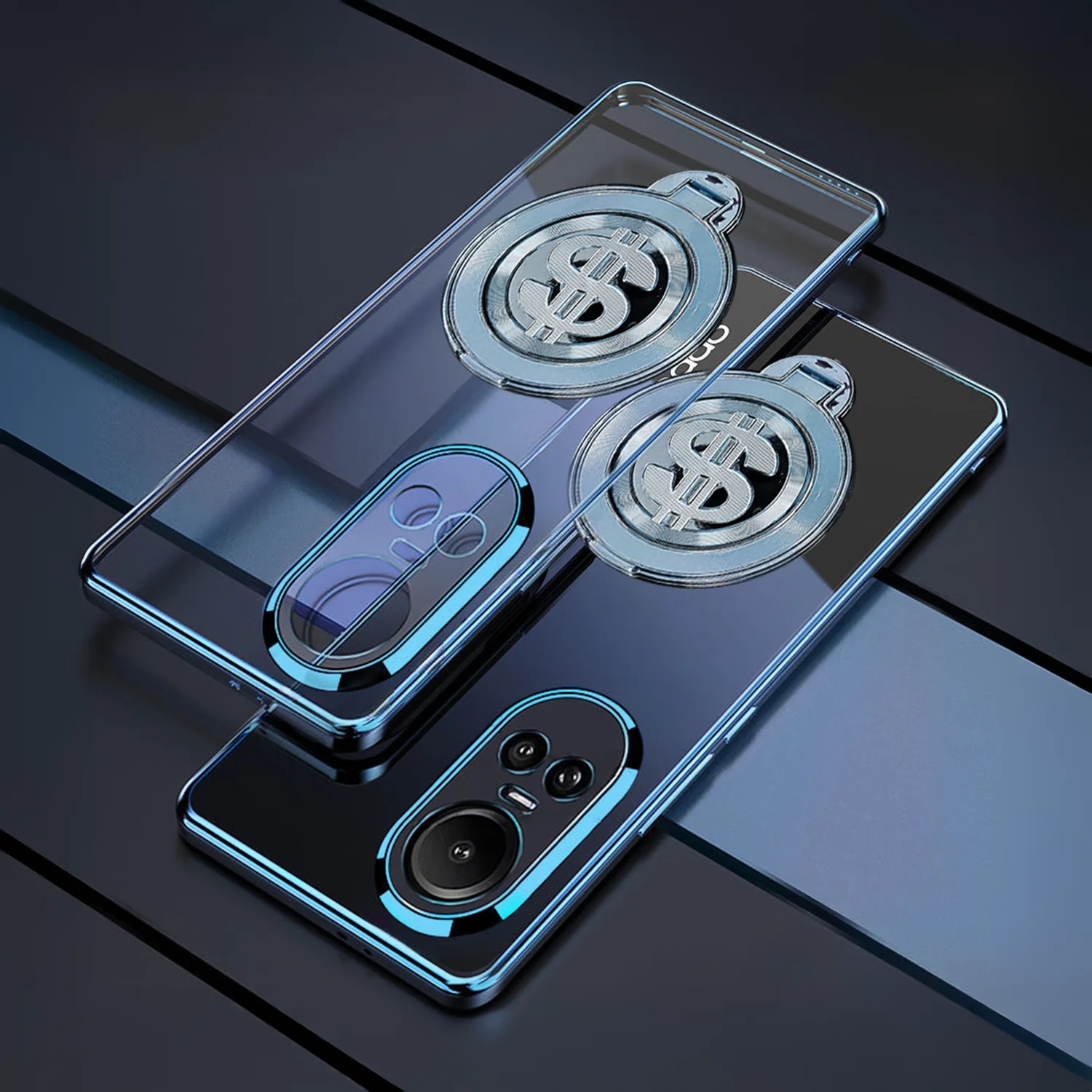 Oppo Reno 10 5G Electroplating Dollar Case - Image 5