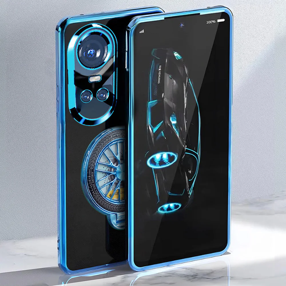 Oppo Reno 10 5G Ferrari Wheel Electroplating Case - Image 5