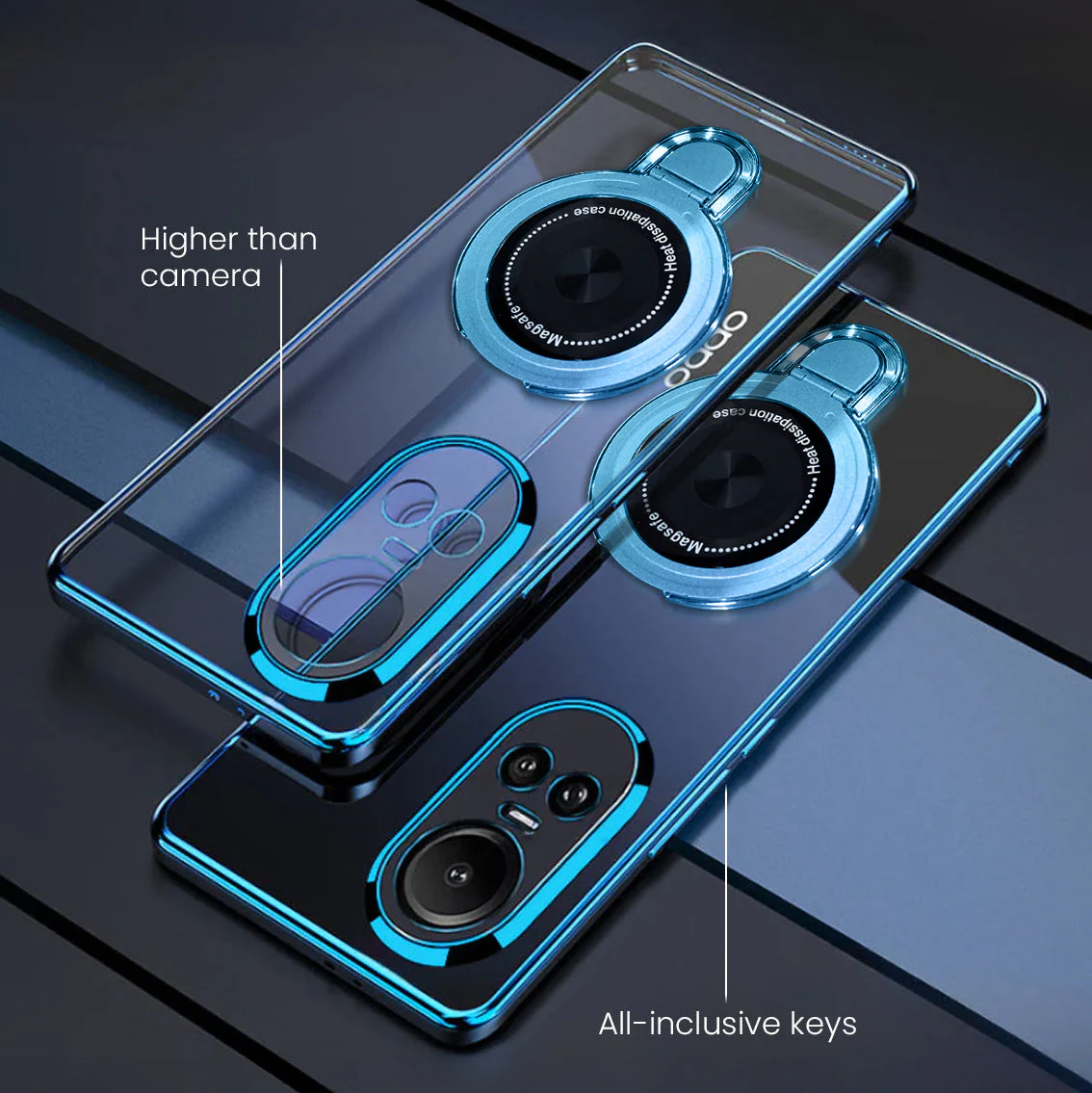 Oppo Reno 10 5G Invincible Electroplating Case - Image 5