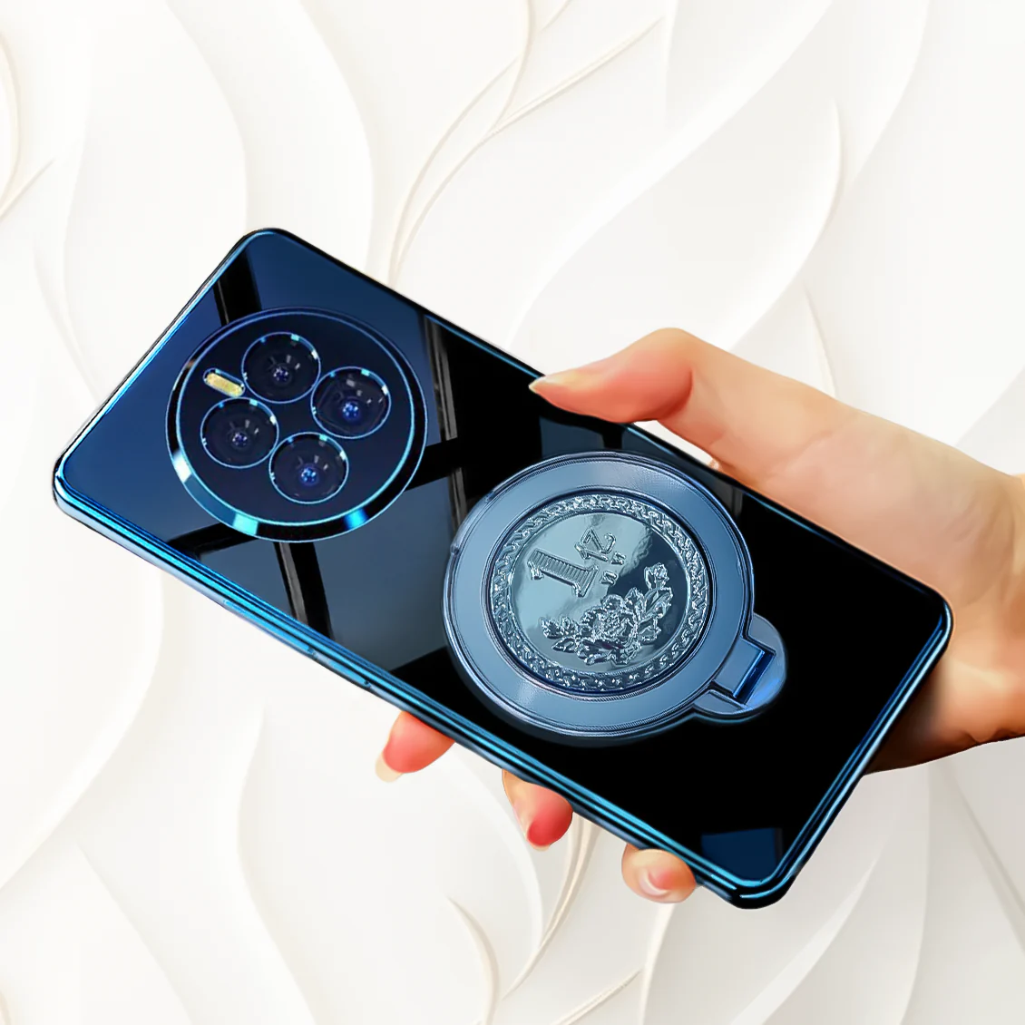 Realme 12 Pro+ 5G Electroplating Billion Wheel Case - Image 4