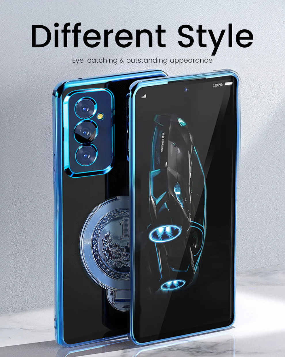 Samsung Galaxy A35 5G Electroplating Billion Wheel Case - Image 4