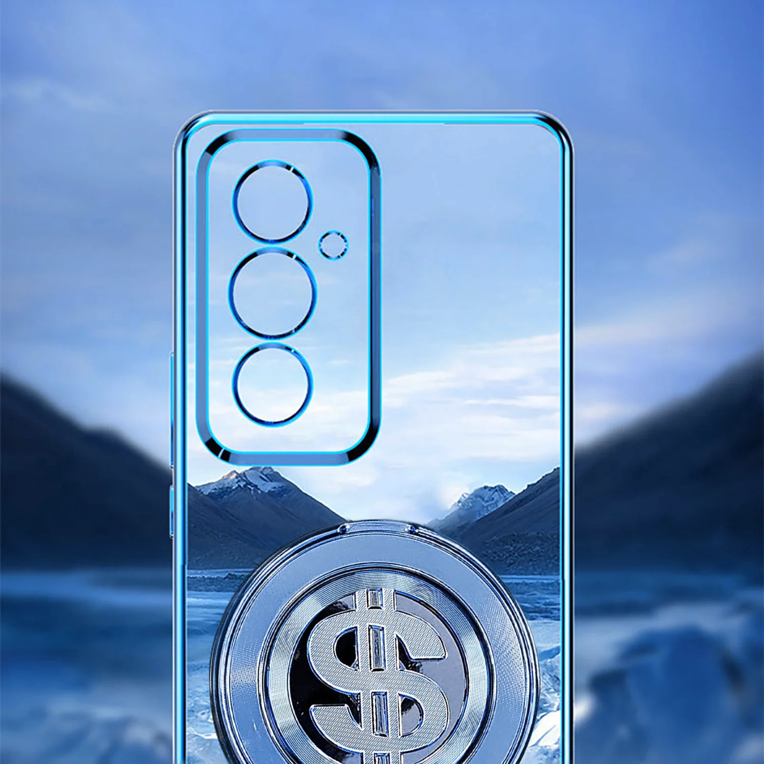 Samsung Galaxy A35 5G Electroplating Dollar Case - Image 4