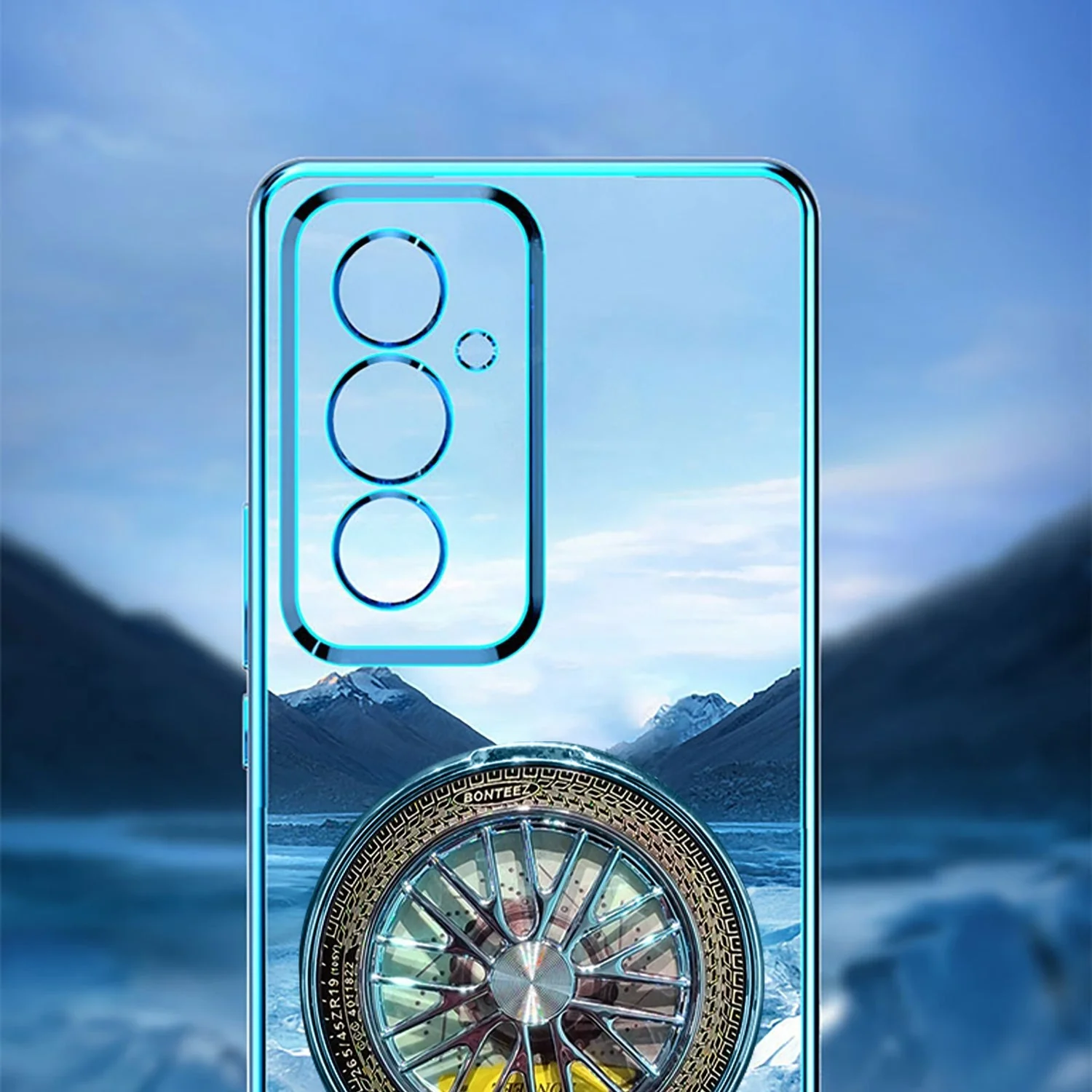 Samsung Galaxy A35 5G Ferrari Wheel Electroplating Case - Image 3