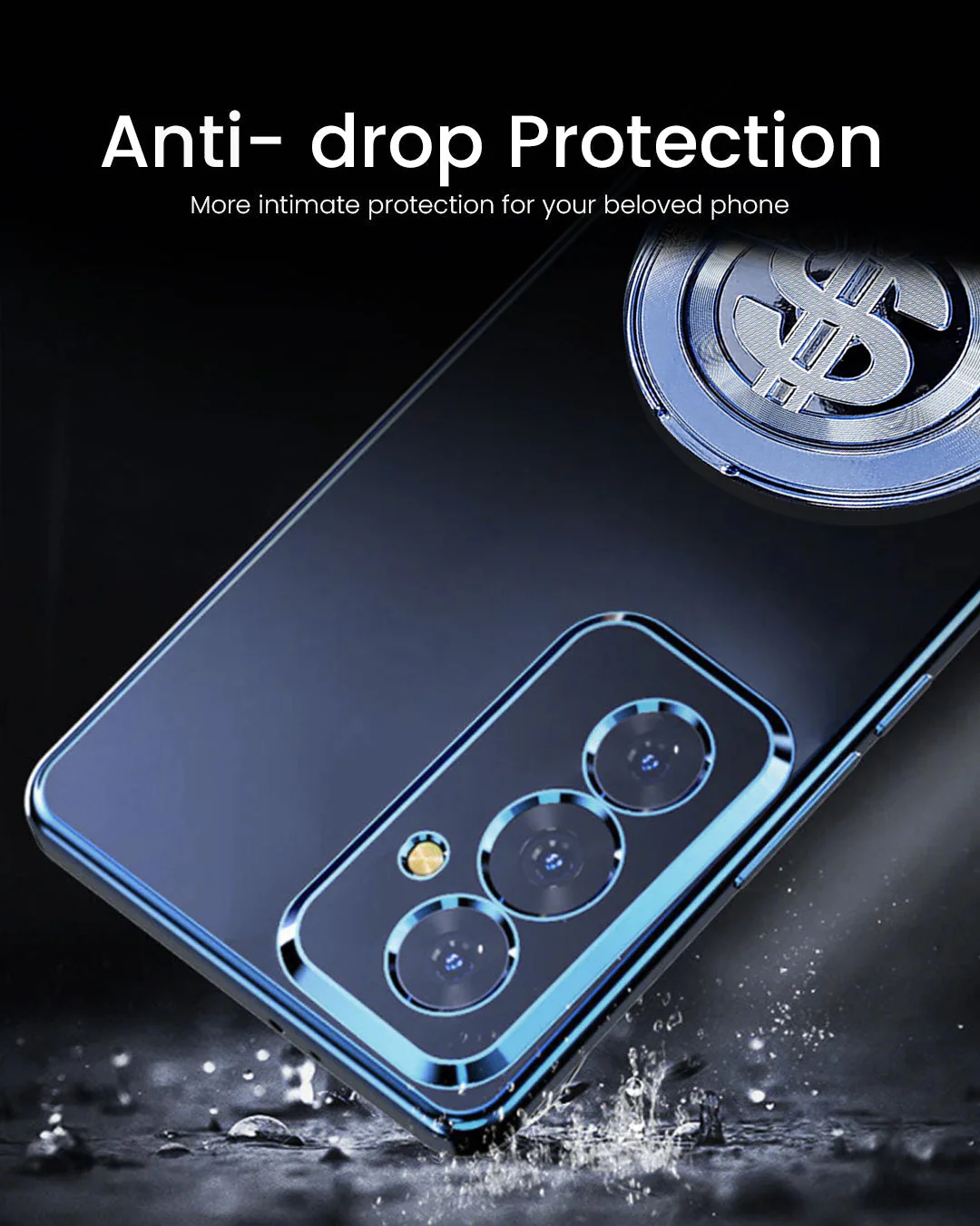 Samsung Galaxy A55 5G Electroplating Dollar Case - Image 3