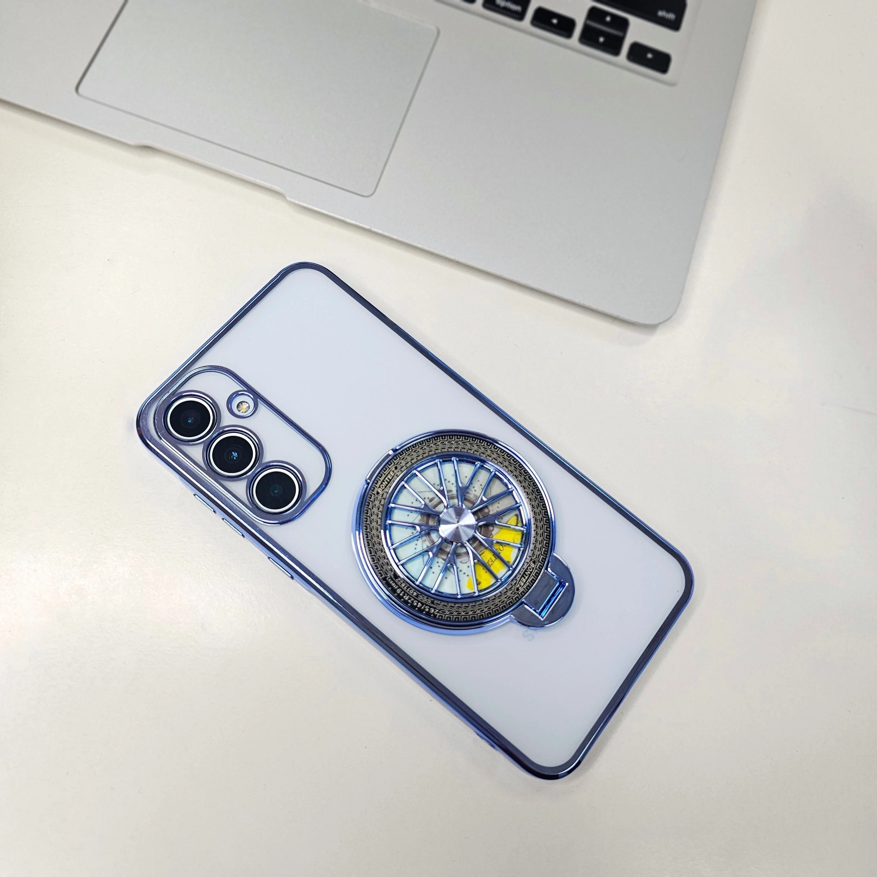 Samsung Galaxy A55 5G Ferrari Wheel Electroplating Case - Image 3