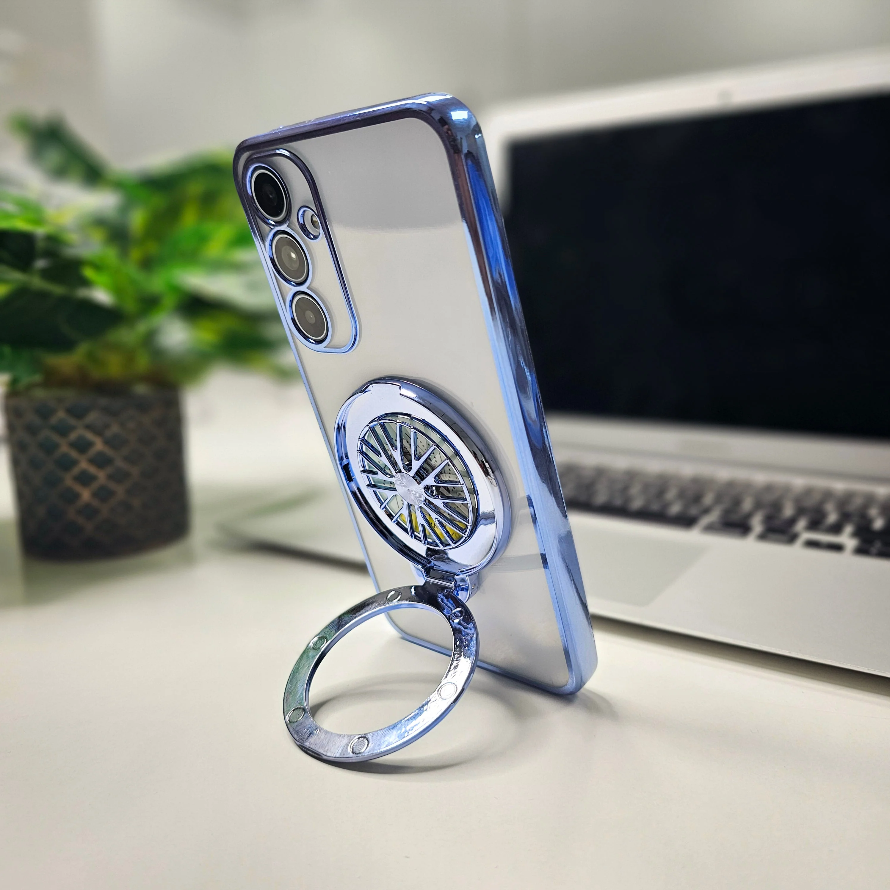 Samsung Galaxy A55 5G Ferrari Wheel Electroplating Case - Image 4