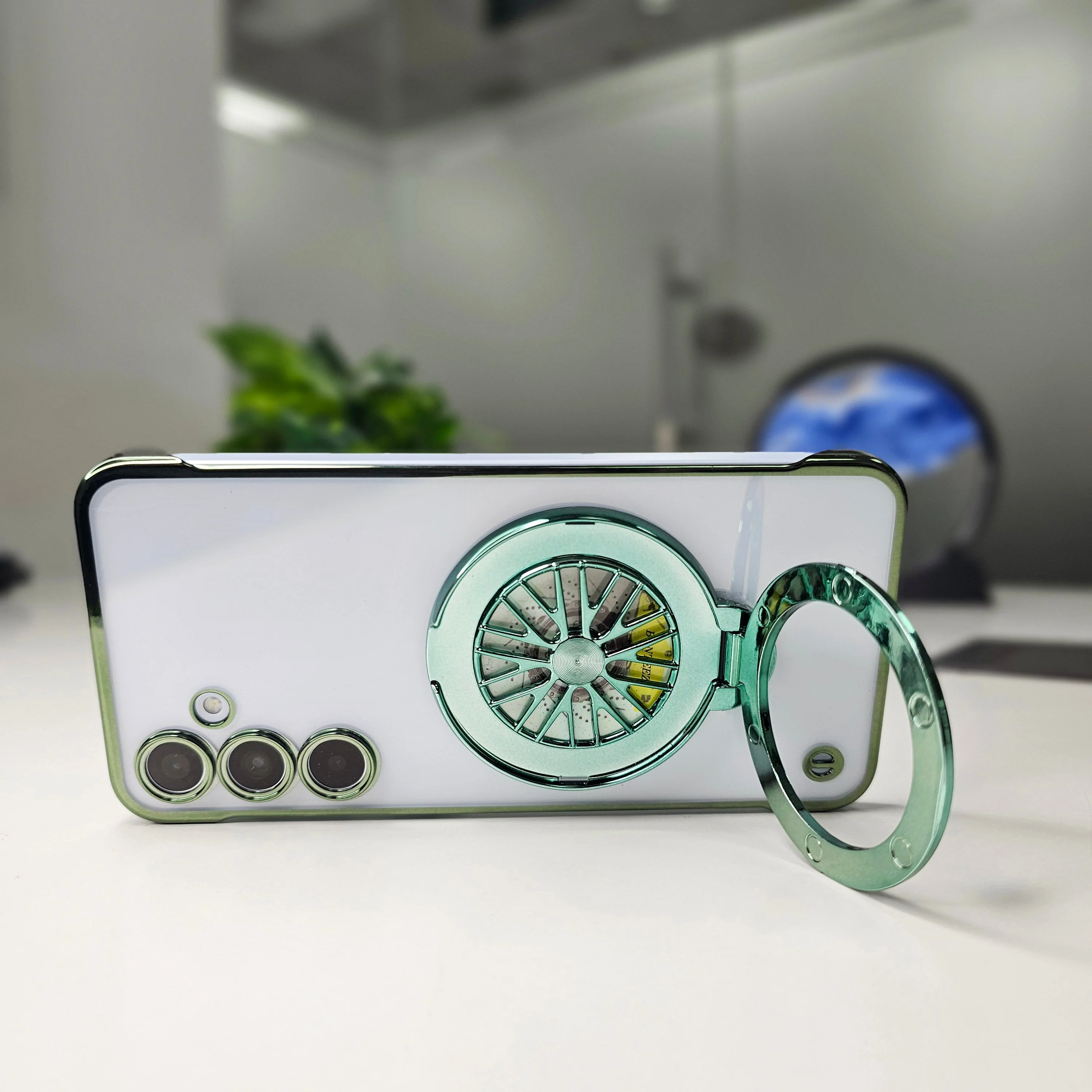 Samsung Galaxy S23 FE 5G Porsche® Wheel Frameless Case - Image 5