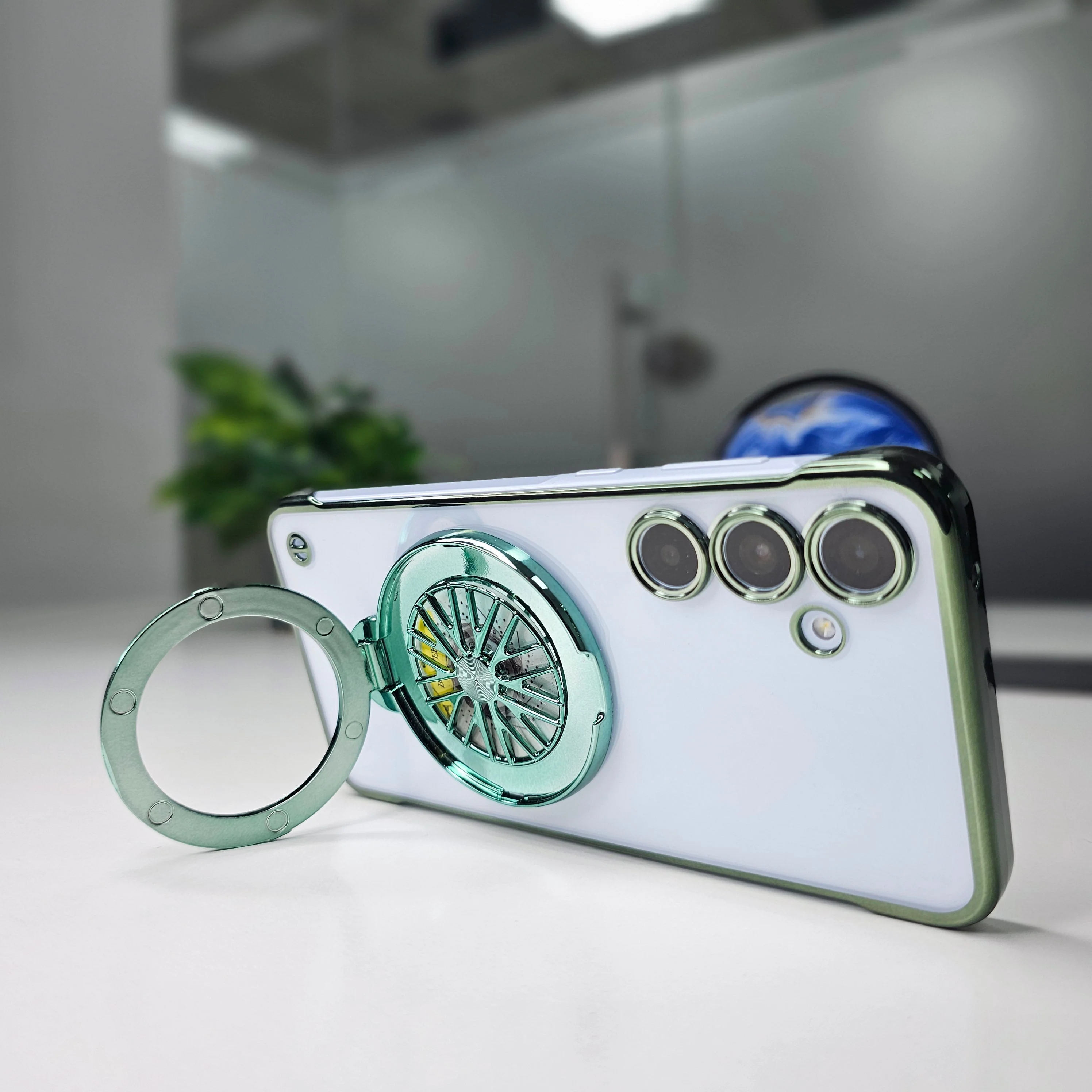 Samsung Galaxy S23 FE 5G Porsche® Wheel Frameless Case - Image 6