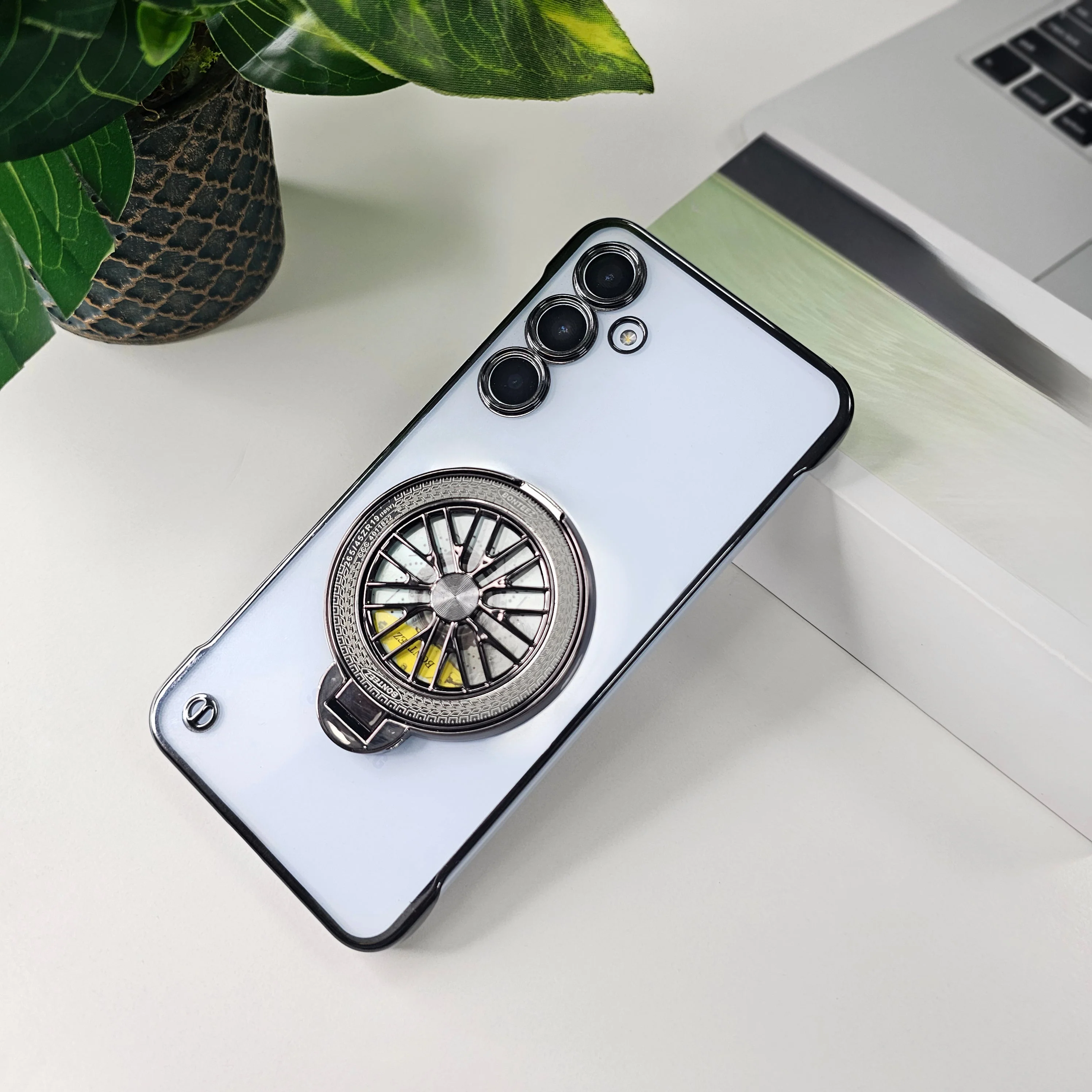 Samsung Galaxy S23 FE 5G Porsche® Wheel Frameless Case - Image 8