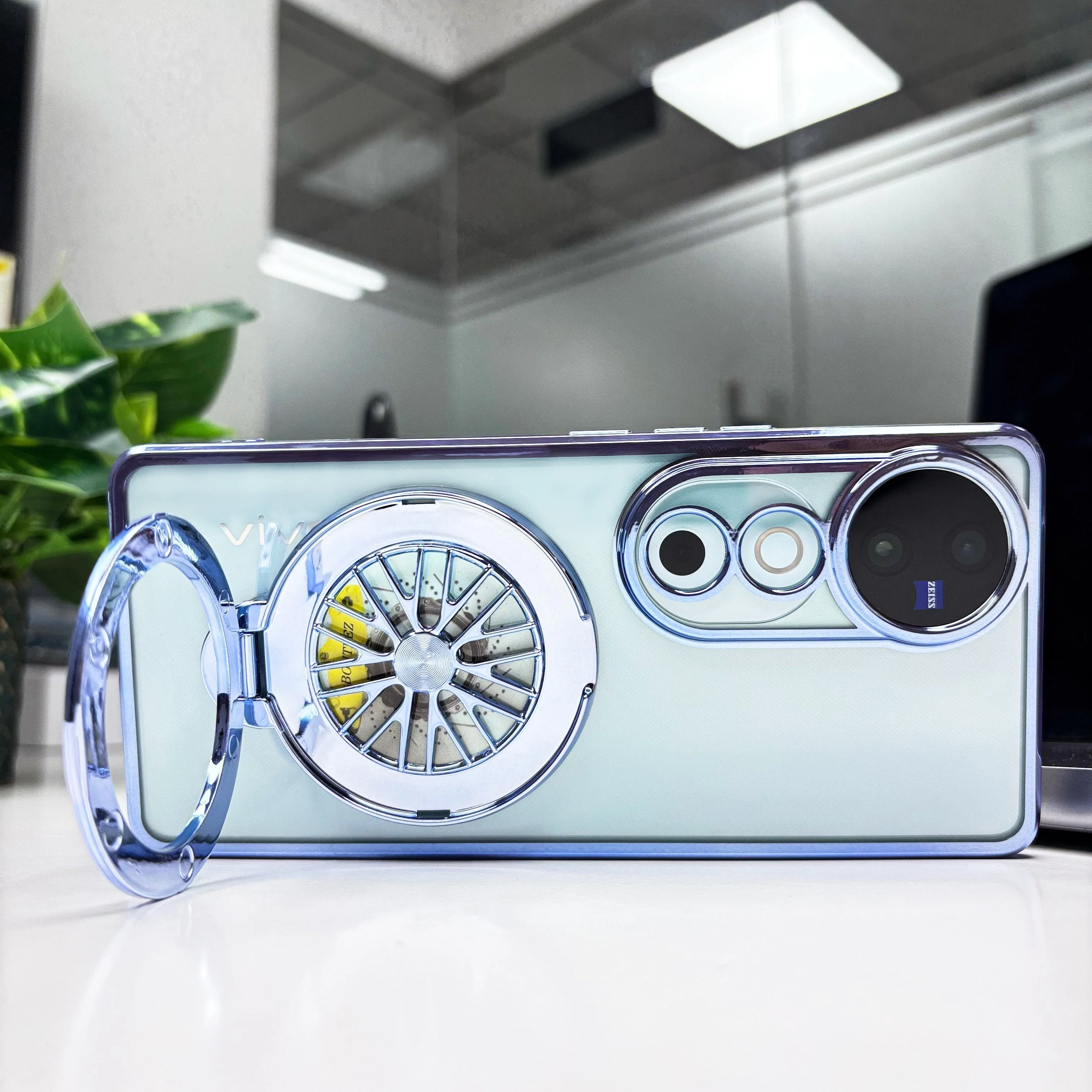 Vivo V40 Pro 5G Ferrari Wheel Electroplating Case - Image 3