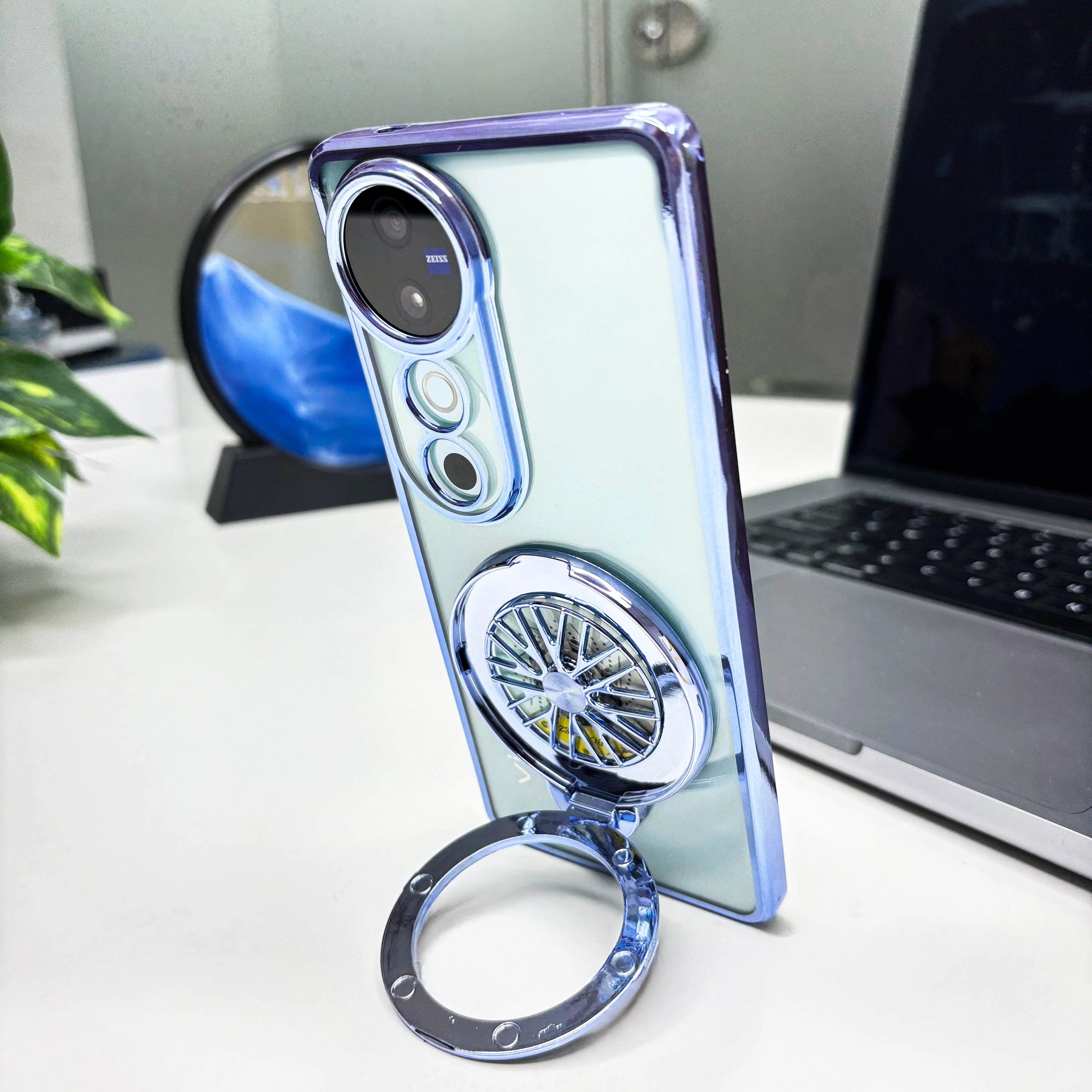 Vivo V40 Pro 5G Ferrari Wheel Electroplating Case - Image 4