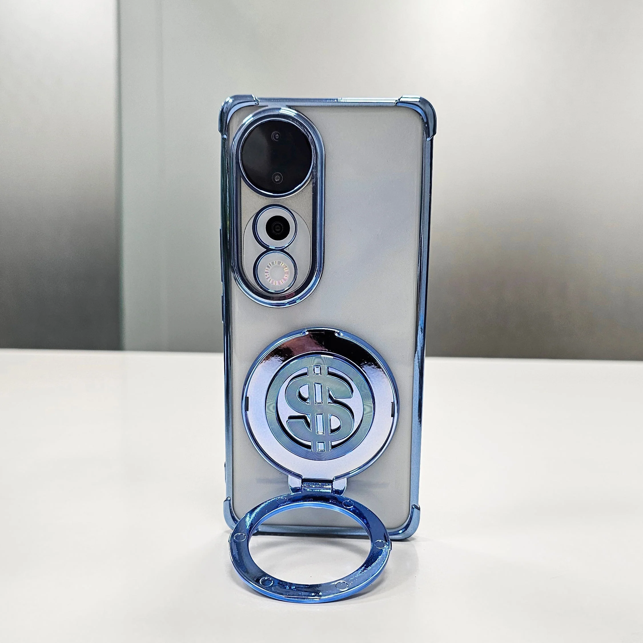 Vivo V40 Pro 5G Four Corner Airbags 100% Original Astro Money Magnet Rotating Dollar Case - Image 3