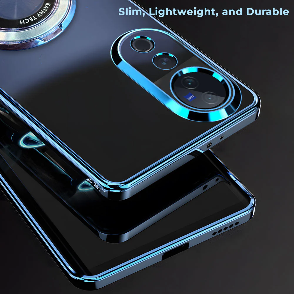 Vivo V40 Pro 5G Magnifier Electroplating Case - Image 5